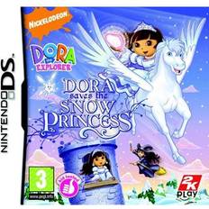 Nintendo DS spil Dora the Explorer: Dora Saves the Snow Princess (DS)