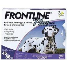 Frontline for dogs Frontline Plus Flea and Tick Treatment for Large Dogs Up to 45 to 88 lb