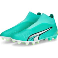 Puma ULTRA Match LL FG/AG Fußballschuhe Herren, Blau/Gelb/Weiß Größe: 46.5, Schuhe