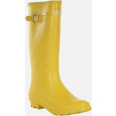 Regatta Womens Ladies Ly Fairweather II Tall Durable Wellington Boots - Maize Yellow