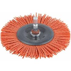 Pinceaux Wolfcraft 1502000 Brosse Nylon Rouge 6.35 mm ø 100 mm Pinceau