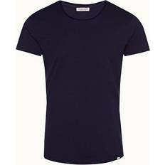 Orlebar Brown OB Crew Neck Mercerised Cotton Tee Navy