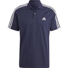 Adidas Homme Polos Adidas Essentials 3-Stripes Polo - Bleu