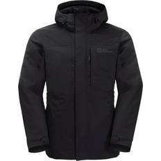 Jack Wolfskin Overtøj Jack Wolfskin Herren Romberg 3-in-1 Schwarz