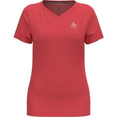 Bekleidung Odlo Women's F-Dry V-Neck T-Shirt - Cayenne