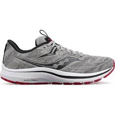 Saucony Omni 21 Alloy/Garnet Men's Shoes Gray