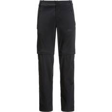 Jack Wolfskin Glastal Zip Off Pants - Svart