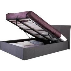 Ascot Upholstered End Lift Grey 146x207cm