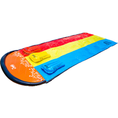 Phthalate Free Outdoor Toys Jumbo Triple Lane Premium Slip Splash & Slide with 3 Bodyboards