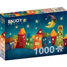 Enjoy Fantasy Colorful Houses 1000 Pieces