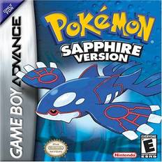GameBoy Advance spil Pokemon Sapphire (GBA)