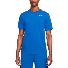 Nike Men's Dri-Fit Fitness T-shirt - Game Royal/White