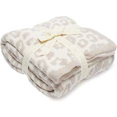 Barefoot Dreams In The Wild Blankets Beige (182.9x137.2cm)