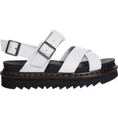 Dr. Martens Voss II Women's Leather Strap Sandals - White