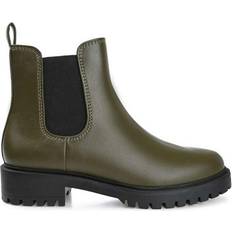 Chelsea Boots Journee Collection Kenova - Olive