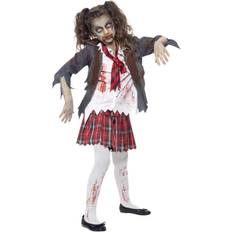 Smiffys Zombie School Girl Costume for Girls