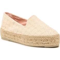 Beige - Hombre Alpargatas MANEBI Alpargatas Double Sole Espadrilles G 4.9 D0 Beis