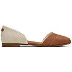 43 ½ Ballerinas Toms Jutti D'Orsay - Brown Sugar