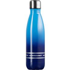 Le Creuset Karaffen en Kannen Le Creuset Azure Geïsoleerde Drinkfles 500 ml Blauw