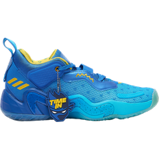 Adidas Jaune Chaussures de Basket Adidas Ninja x D.O.N. Issue 3 'Time in - Blue Bright Cyan' - Men's