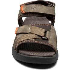 Green - Men Sport Sandals Nunn Bush Men's Rio Vista River Slide Sandals Olive Olive