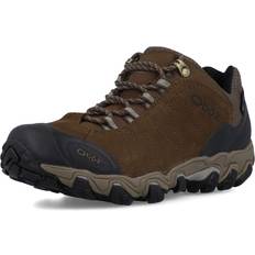 OBOZ Men's Bridger Low Bdry Waterproof Walking Shoe - Canteen Brown