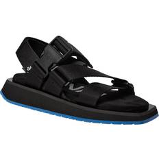 Ganni Pantoffeln & Hausschuhe Ganni Performance Webbing Sandal Kvinde Flade Sandaler hos Magasin Black