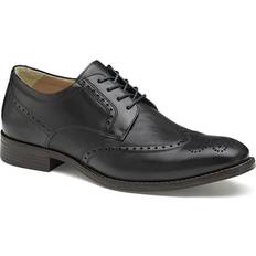 Lace Boots Johnston & Murphy Men's Lewis Wingtips Black D-Width Black D-Width