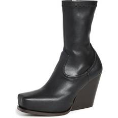 Stella McCartney Boots Stella McCartney Cowboy Boots aus schwarzem black