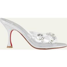 42 ⅔ Sandalen met hak Christian Louboutin Degraqueen 85 Vinyl Leather Sandal