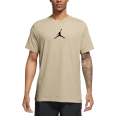 Beige - Fitness & Gymträning - Herr T-shirts Nike Men's Jordan Jumpman T-shirt - Rattan/Black