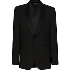 Dolce & Gabbana Blazer aus einem Wollgemisch Schwarz