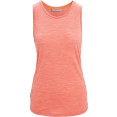 Wol Mouwloze shirts Icebreaker Sphere II Tanktop - Vibrant Earth Heather