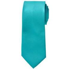 Green - Men Ties KS Signature Men's Big & Tall Extra Long Classic Textured Tie by in Tidal Green Necktie