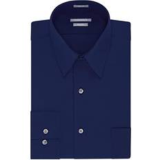 Van Heusen Men's Athletic Fit Poplin Dress Shirt - Persian Blue