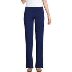 Lands' End L Pants & Shorts Lands' End Womens Starfish Straight Deep Sea Navy Regular