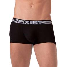 Black - Women Men's Underwear 2(X)IST Men's Shapewear Maximize No Show Trunk,Black,X-Large