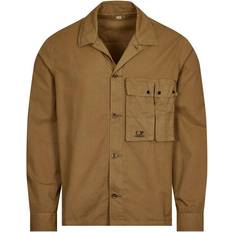 C.P. Company Overshirts Jackets C.P. Company Gabardine Utility Overshirt Butternut