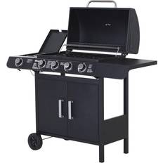 Cabinets/Boxes BBQs OutSunny 846-016 - Black