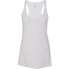 Women's 8430 Triblend Racerback Tank - Solid White