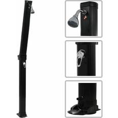 Duchas Exteriores vidaXL Solar (91719) Negro