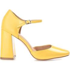 Women - Yellow Heels & Pumps Journee Collection Hesster - Yellow