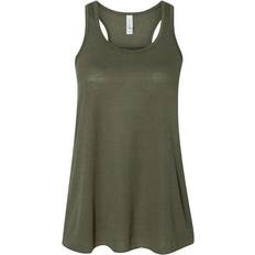 Bella+Canvas Women's 8800 Flowy Racerback Tank - Military Green