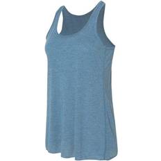 Bella+Canvas Women's 8800 Flowy Racerback Tank - Heather Deep Teal