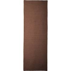 Simply Home Solid Area Rug Brown 61.0x365.8cm