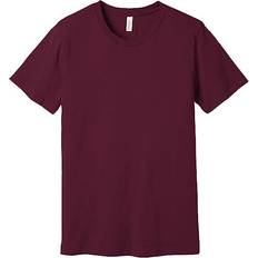 Bella+Canvas Unisex 3001 Jersey Short Sleeve Tee - Maroon