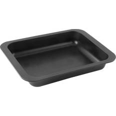 Zenker Piatti da Forno Zenker 7281 Stampo Per Lasagne/Rostiera, Acciaio, Nero Piatto da Forno