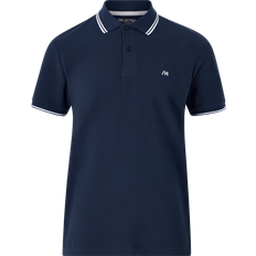 Selected Uomo Polos Selected Polo en coton bio T-Shirt - Blu marine