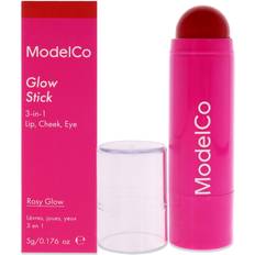 Highlighters ModelCo Glow Stick 3-In-1 Rosy Glow Cream Blush Makeup 0.176 oz