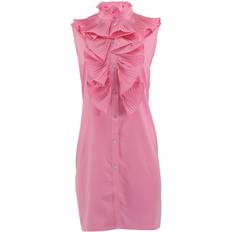 Continue Pernille Plisse Dress - Pink